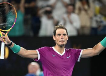 Nadal rompió en llanto tras clasificar a la final del Australian Open