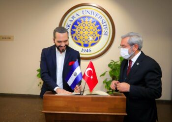 Universidad de Ankara apoyará el desarrollo académico de El Salvador
