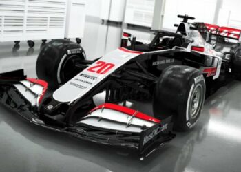 Hass fue el primer equipo de la Fórmula Uno en mostrar su auto para 2022 con una singular apuesta