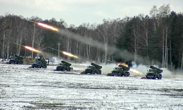 Rusia y Bielorrusia inician ejercicios militares conjuntos de 10 días