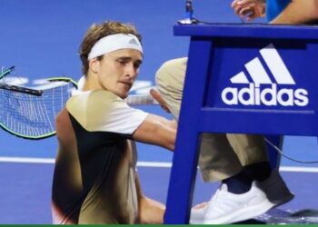 (VIDEO) Alexander Zverev agredió al árbitro con su raqueta en un ataque de ira y lo expulsaron del torneo