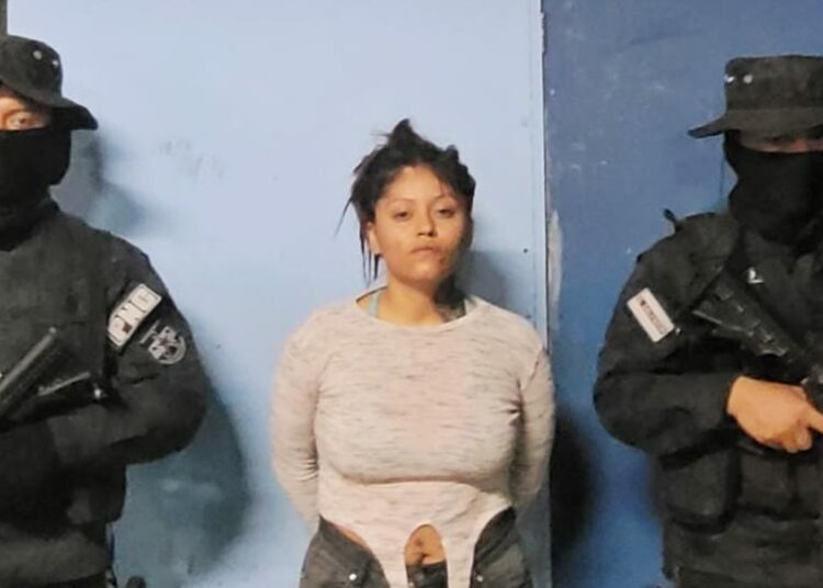 PNC captura a la «Santa Muerte», peligrosa pandillera ubicada en La Libertad