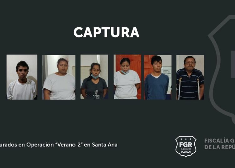 Pandilleros de la 18, acusados de diversos delitos, son capturados en Santa Ana