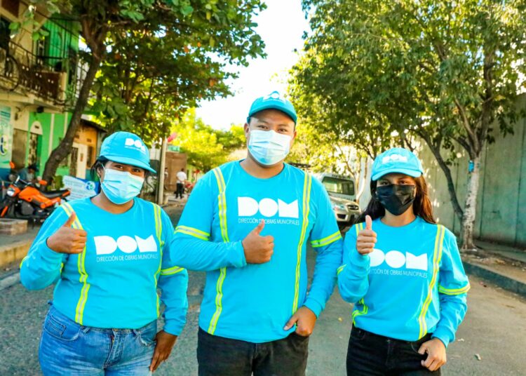 La DOM lanza Plan Nacional de Bacheo en San Vicente