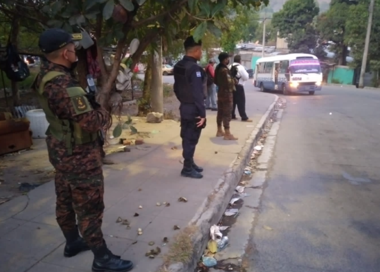 Fuerza Armada continúa desarrollando Fase 4 del Plan Control Territorial