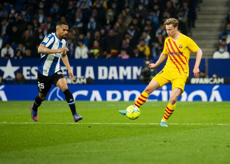 Barcelona empató 2 a 2 y rescató un punto sobre la hora ante el Espanyol