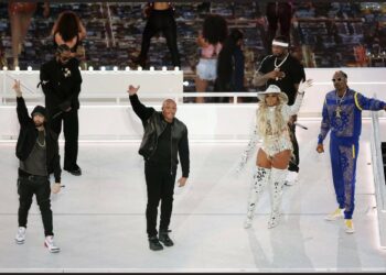 Lo mejor del show de medio tiempo del Super Bowl LVI con Eminem, Snoop Dogg y 50 Cent