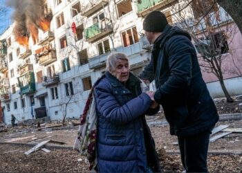 Ucrania confirmó 40 soldados y 10 civiles muertos tras las primeras horas del ataque ruso