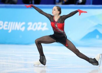 La rusa Kamila Valieva hizo historia en los Juegos Olímpicos de Invierno al realizar un salto cuádruple nunca antes logrado en el patinaje artístico