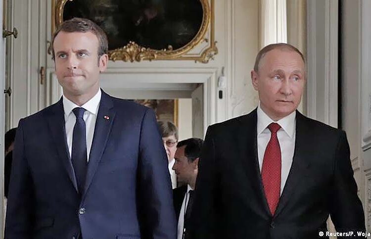 Reunión Francia Rusia: Putin prometió a Macron que no hará nuevas maniobras militares cerca de Ucrania