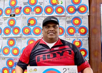 El arquero salvadoreño Roberto Hernández está satisfecho con su desempeño en The Vegas Shoot