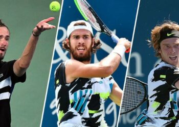 Los tenistas rusos Rublev, Medvedev y Khachanov llaman a la paz en Ucrania