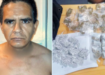 Envían a prisión a pandillero capturado con más de 200 gramos de droga en Santa Tecla, La Libertad