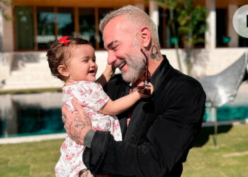 Gianluca Vacchi tiene la mejor motivación para su rutina de entrenamiento