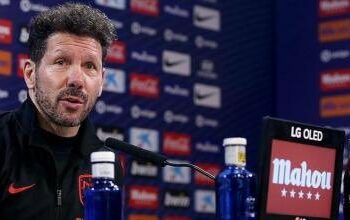Tenso momento se vivió en la conferencia del «Cholo» Simeone cuando le preguntaron si piensa irse del Atlético Madrid