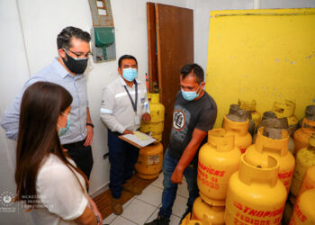 Autoridades verifican la correcta aplicación del subsidio al gas propano