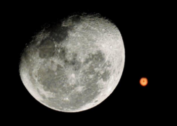 Esta semana ocurrirá una inusual conjunción de la Luna, Venus y Marte