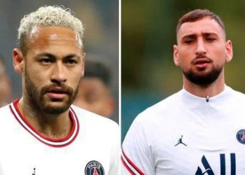 Tras la eliminación de PSG Donnarumma y Neymar tuvieron una fuerte discusión y sus compañeros los separaron