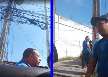 (VIDEO) Captaron a padre de Octavio Ocaña amenazando a sujetos con arma de fuego