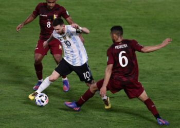 Argentina goleó 3-0 a Venezuela por la jornada 17 de las Eliminatorias