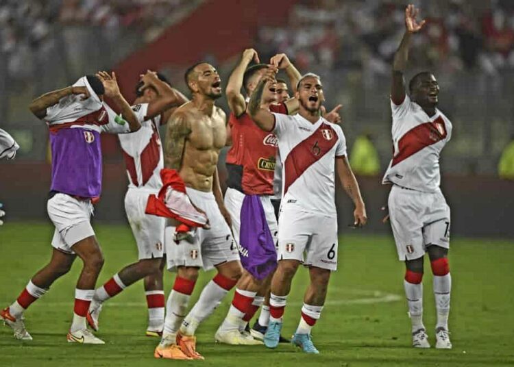 Perú jugará el repechaje por un lugar en el Mundial de Qatar