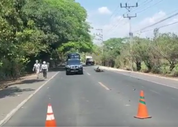 Un motociclista muere en accidente de tránsito en El Paisnal