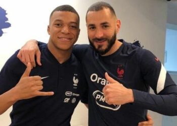 La foto que compartió Benzema junto a Mbappé que ilusiona al Real Madrid