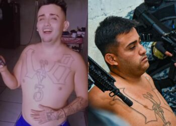 Capturan a pandillero que grababa videos en TikTok burlándose de las autoridades