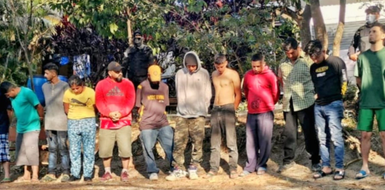 Desmantelan estructura criminal en La Palma, Chalatenango