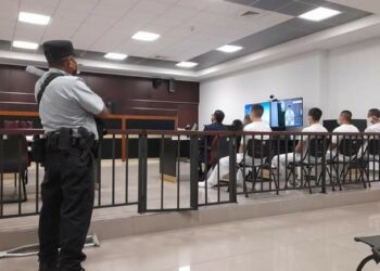 Condenas de hasta 40 años para cinco pandilleros por asesinar a un agente de la PNC en Santa Tecla