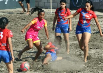 Corral de Mulas con buen debut en la Liga de Fútbol Playa