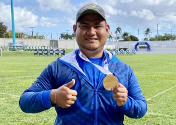 El arquero salvadoreño Douglas Nolasco obtuvo la medalla de bronce en el Puerto Rico Archery Cup 2022