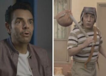 Eugenio Derbez y El Chavo del 8 se reencuentran y este es el secreto del actor mexicano