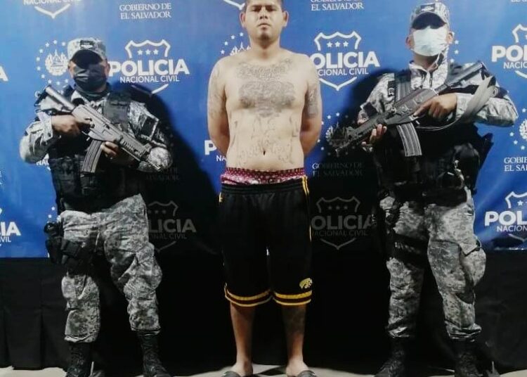 Detienen a peligroso pandillero en San Martín