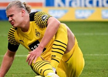 Problemas para Haaland: tendrá que decidir su futuro desde la enfermería tras recaer de su lesión