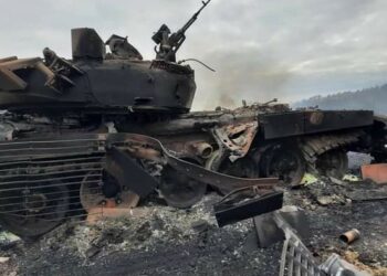 Ucrania aseguró que ha neutralizado a 800 vehículos de un convoy del Ejército ruso en la ciudad de Bashtanka