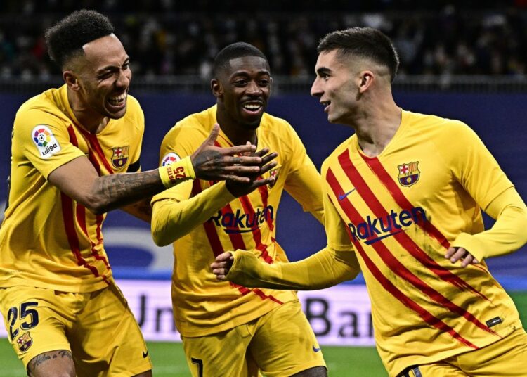 (VIDEO) Barcelona goleó 4-0 al Real Madrid en el Santiago Bernabéu