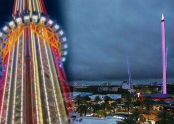 (IMÁGENES FUERTES ) Un joven muere al caer desde una atracción mecánica en Orlando