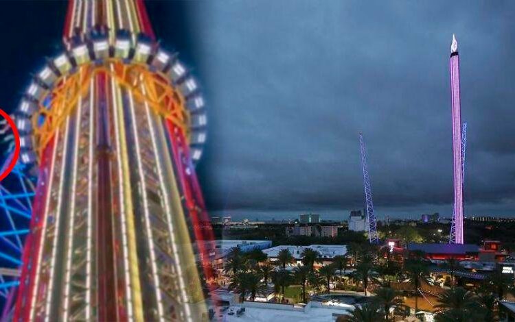 (IMÁGENES FUERTES ) Un joven muere al caer desde una atracción mecánica en Orlando