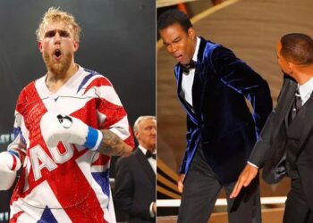 El youtuber y boxeador Jake Paul hace una millonaria oferta para que Will Smith y Chris Rock se enfrenten arriba de un ring
