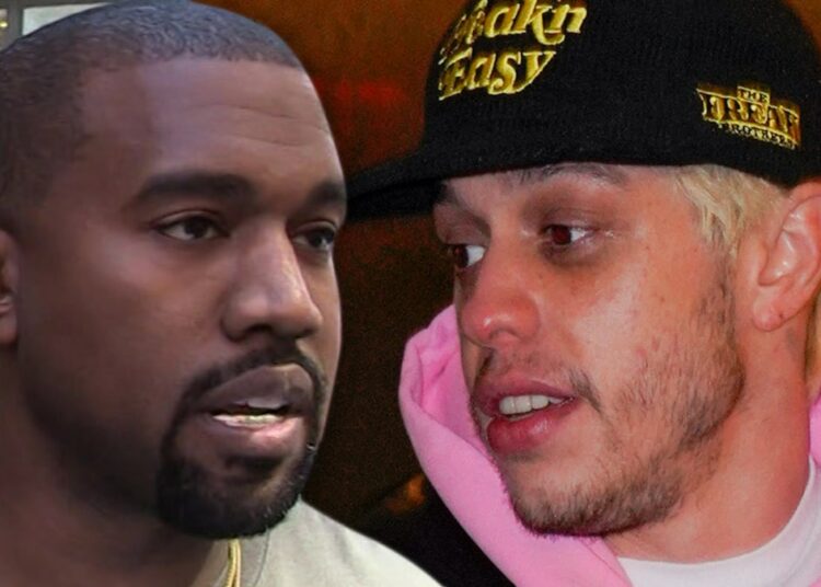 Se filtra una conversación comprometida entre Pete Davidson y Kanye West