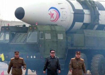 Kim Jong-un como actor de Hollywood presentó en video de su nuevo misil balístico intercontinental