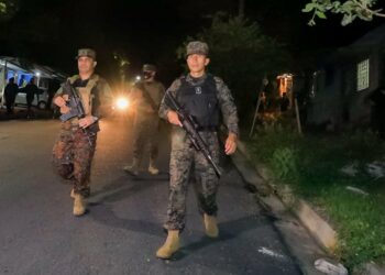 Ministro de Defensa lidera incursión en colonia Las Margaritas, Soyapango