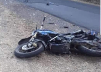Se reporta fuerte accidente de motocicleta en carretera Ruta de la Paz, San Miguel