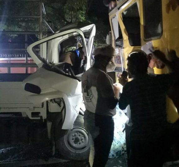 Dos personas fallecidas en accidente de tránsito sobre carretera a Candelaria de la Frontera