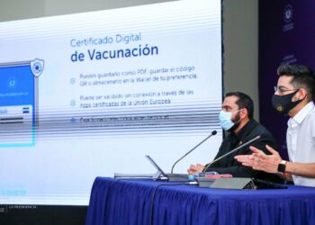 Gobierno presenta Certificado Digital de Vacunación validado para usarlo en la Unión Europea