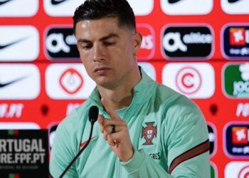La pregunta que incomodó a Cristiano Ronaldo en la previa al duelo contra Macedonia por un lugar en el Mundial