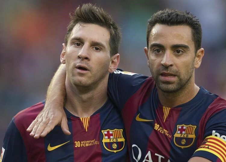 La resonante frase de Xavi en medio de los rumores de un posible regreso de Messi al Barcelona