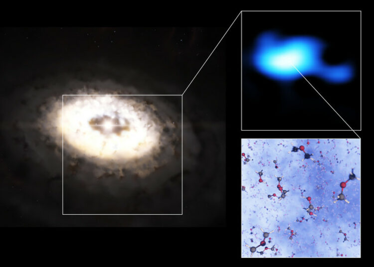 Descubren la molécula más grande jamás encontrada en un disco de formación de planetas