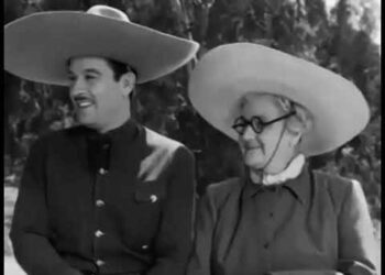 Sara García la «abuelita» de México, lucía muy bella en su juventud